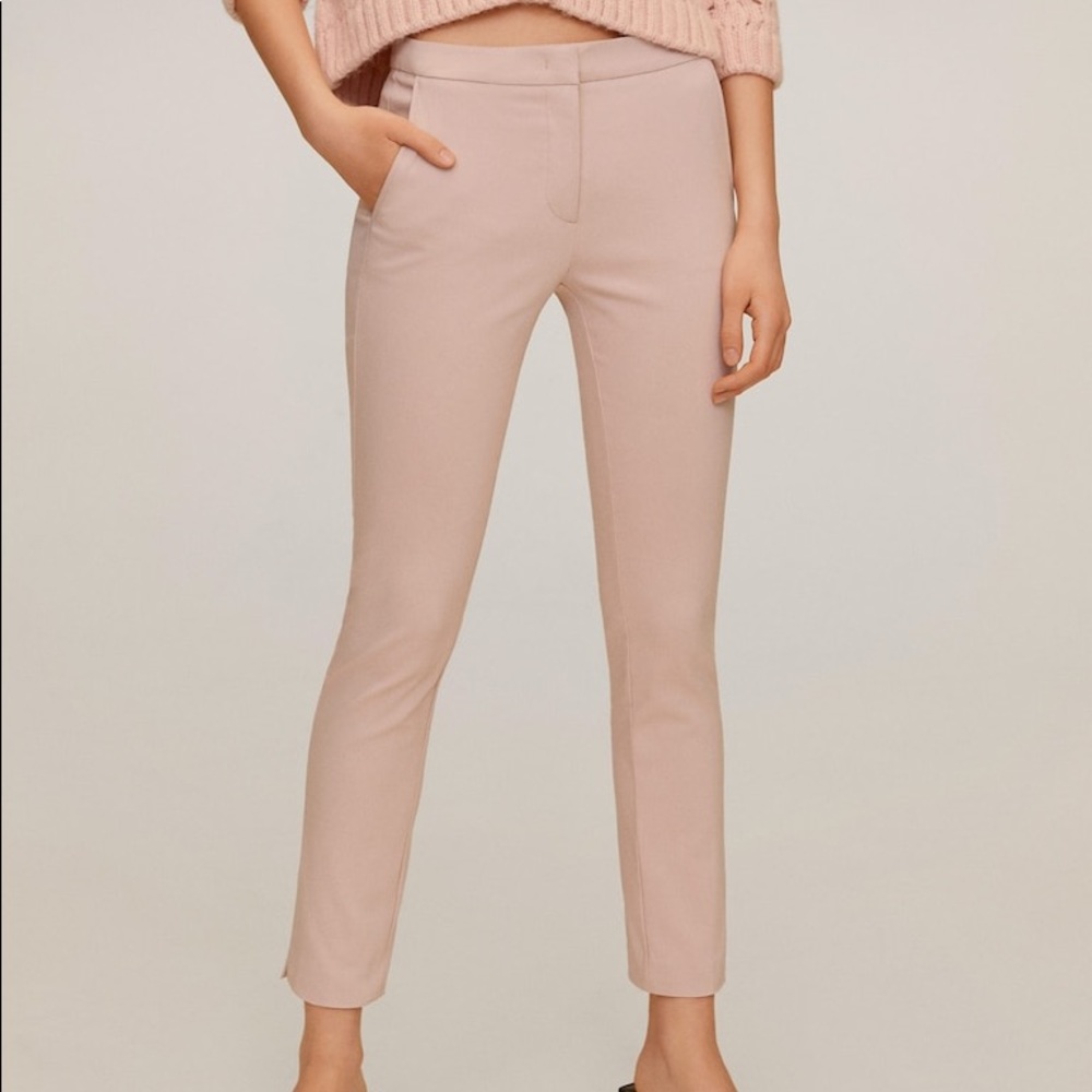 Mango Crop skinny pants